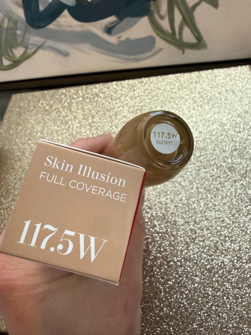*NIB 117.5 W 1oz* CLARINS Skin Illusion Full Coverage Foundation